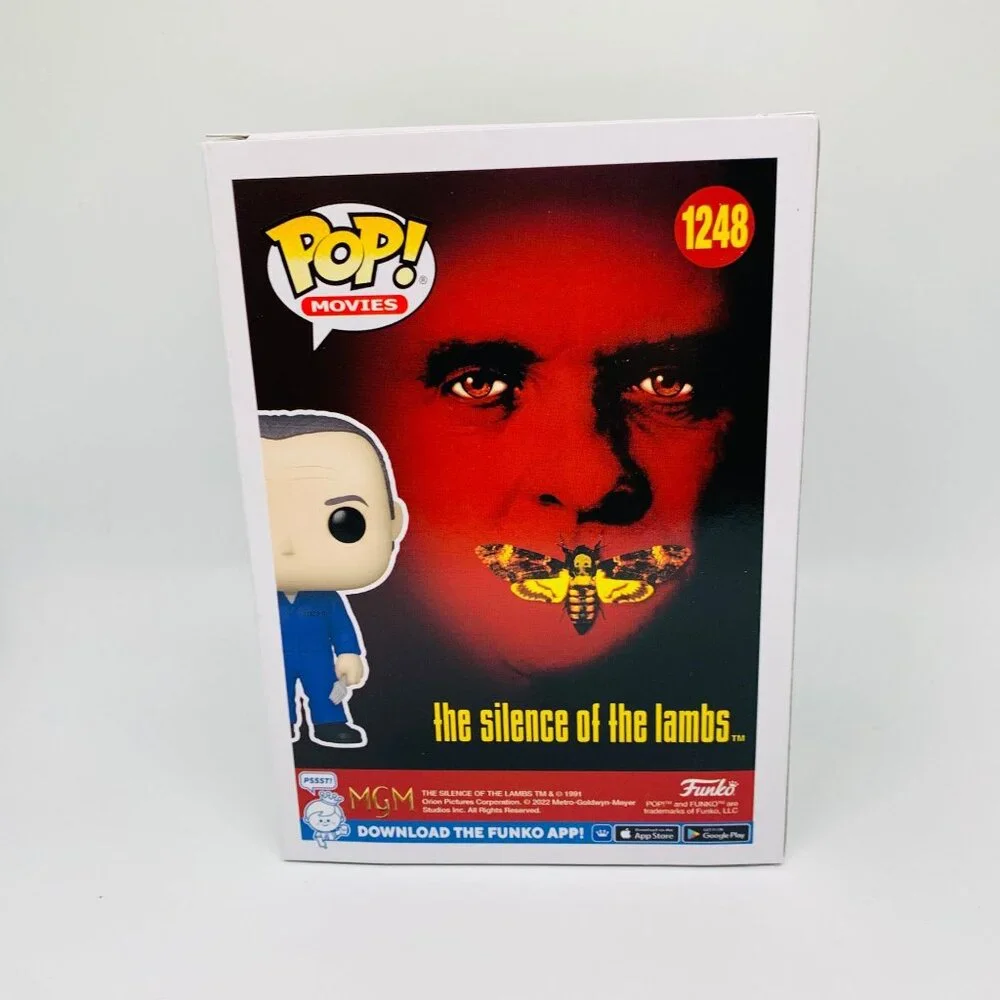 Funko POP! Horror Movies The Silence of The Lambs Hannibal Lecter Figure #1248!